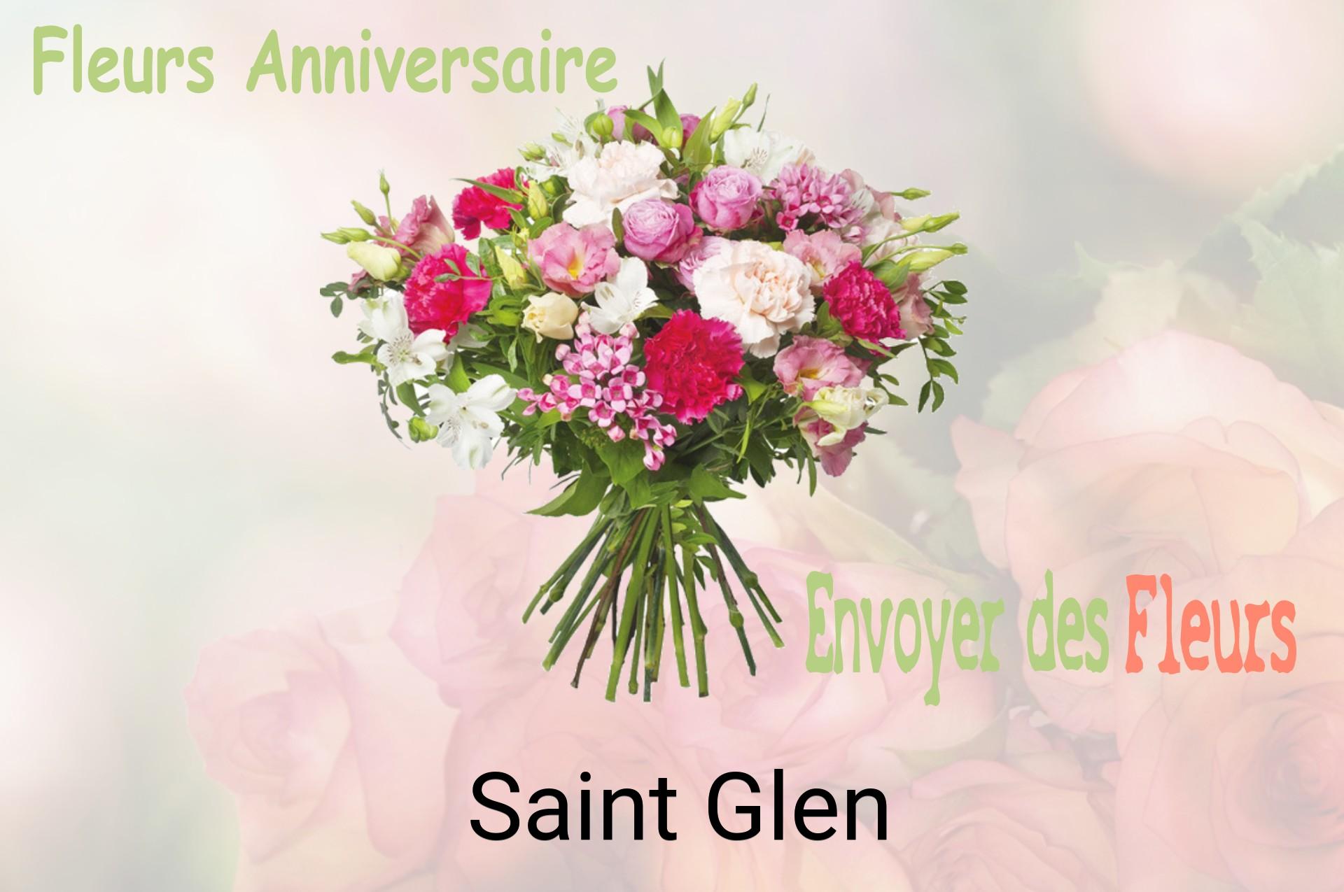 Bouquet de fleurs d’anniversaire livré à Saint-Glen