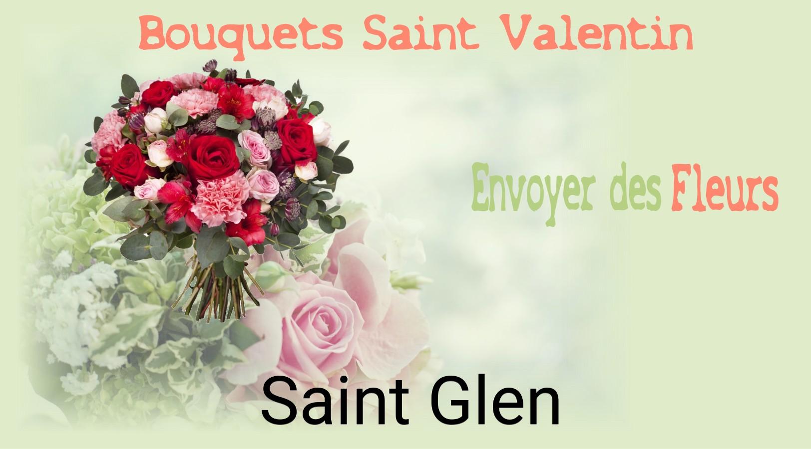 Roses de Saint-Valentin livrées à Saint-Glen